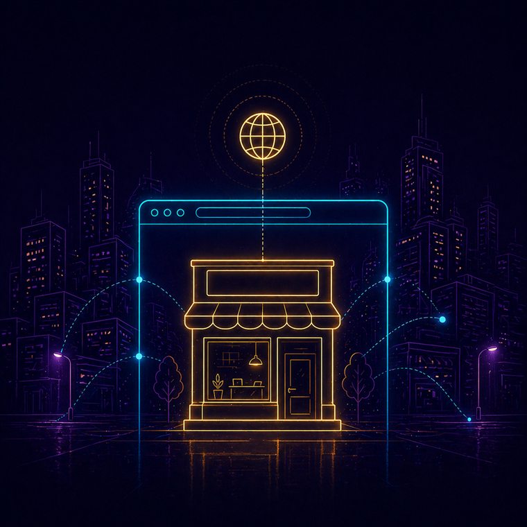 Fast business website